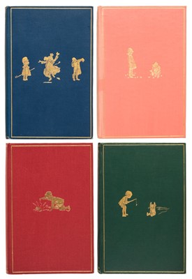 Lot 684 - Milne (A. A.). A complete set of first editions of the Winnie-the-Pooh Stories, 1924-1928