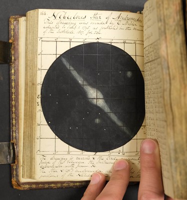 Lot 386 - Astronomy manuscript. An illustrated student's astronomy manuscript by H.F. Pelerin, 1811