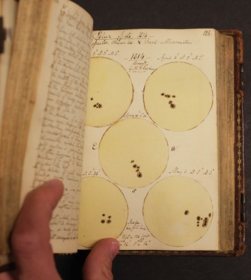 Lot 386 - Astronomy manuscript. An illustrated student's astronomy manuscript by H.F. Pelerin, 1811