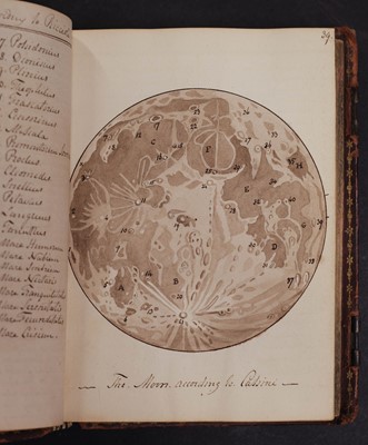 Lot 386 - Astronomy manuscript. An illustrated student's astronomy manuscript by H.F. Pelerin, 1811