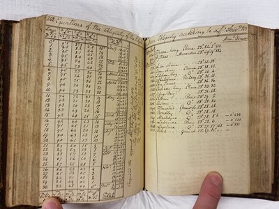 Lot 386 - Astronomy manuscript. An illustrated student's astronomy manuscript by H.F. Pelerin, 1811