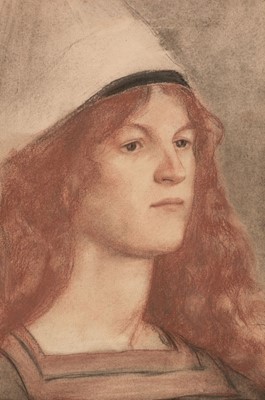 Lot 457 - Collins (B.P., late 19th/early 20th century). Study of a male head
