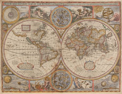 Lot 302 - World. Speed (John), A New and Accurate Map of the World..., 1627