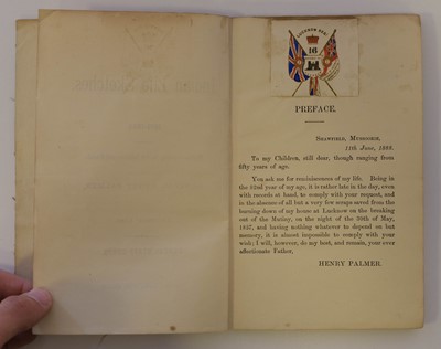 Lot 17 - Palmer (Henry). Indian Life Sketches, 1816-1866, 1st edition, Mussoorie: Mafasilite Printing Works