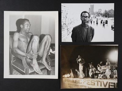 Lot 35 - Portraits of black people. A group of 30 original photographs, c. 1970s & later
