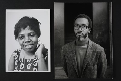 Lot 35 - Portraits of black people. A group of 30 original photographs, c. 1970s & later