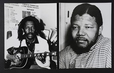 Lot 35 - Portraits of black people. A group of 30 original photographs, c. 1970s & later