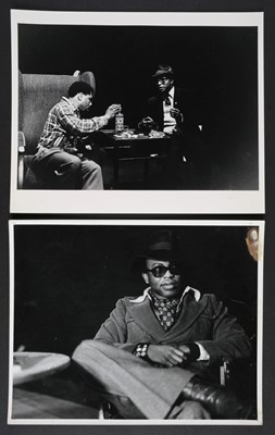 Lot 35 - Portraits of black people. A group of 30 original photographs, c. 1970s & later