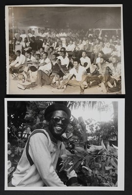 Lot 35 - Portraits of black people. A group of 30 original photographs, c. 1970s & later