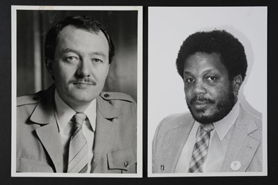 Lot 35 - Portraits of black people. A group of 30 original photographs, c. 1970s & later