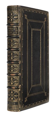 Lot 417 - Sibbald (Robert). A Collection of Several Treatises in folio concerning Scotland, 1739