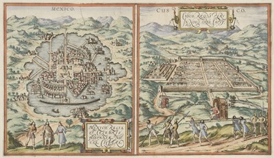 Lot 264 - Peru. Braun (Georg & Hogenberg Franz), Mexico..., and Cusco, circa 1580