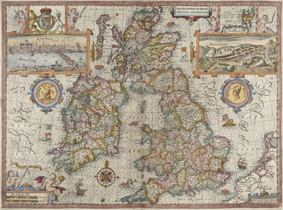 Lot 187 - British Isles. Speed (John), The Kingdome of Great Britaine and Ireland, circa 1627
