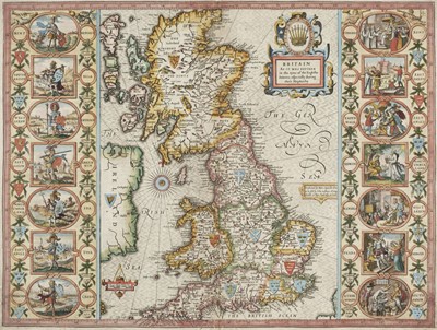 Lot 186 - British Isles. Speed (John), Britain..., during their Heptarchy, circa 1627