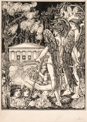 Lot 723 - Bell (Robert Anning, 1863-1933). The Martyrdom of Faithful, Pilgrim's Progress, circa 1898
