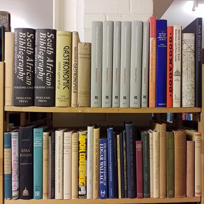 Lot 757 - Bibliography. A large collection of modern bibliography reference & related