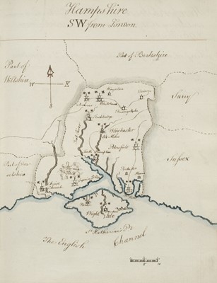 Lot 51 - Manuscript Atlas, [England], 1800