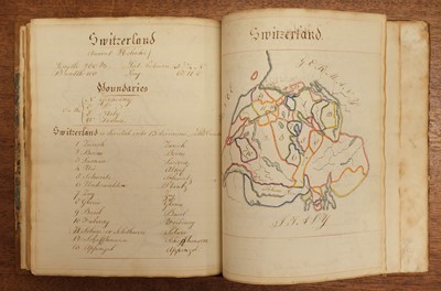 Lot 51 - Manuscript Atlas, [England], 1800