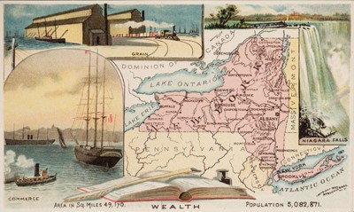 Lot 2 - Arbuckle (J & C). Arbuckles’ Illustrated Atlas of the United States of America, circa 1890