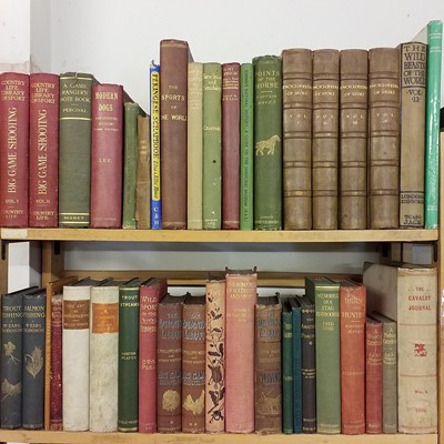 Lot 740 - Natural History. A large collection of 19th century & modern natural history & sporting reference