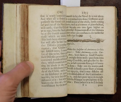 Lot 377 - Digby (Kenelm). Choice and Experimented Receipts in Physick