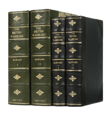 Lot 142 - Howard (H. Eliot). The British Warblers, 1st edition, 1907-15, 2 copies, one in original parts