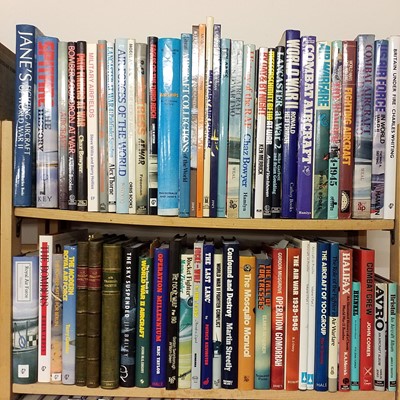 Lot 746 - Aviation. A large collection of aviation, bombing & military reference