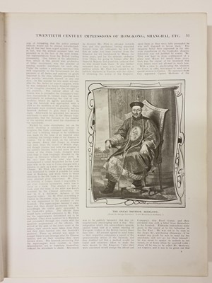 Lot 24 - Wright (Arnold, editor). Twentieth Century Impressions of Hong Kong, Shanghai, 1908