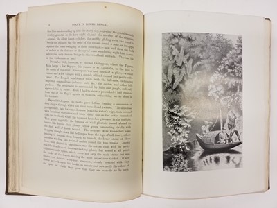 Lot 3 - Clay, Arthur Lloyd. Leaves from a Diary in Lower Bengal, by C.S. (Retired), 1st edition, 1896