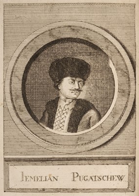 Lot 30 - Russia. Le faux Pierre III. Ou la vie du rebelle Jemeljan Pugatschew, 1st edition, 1775