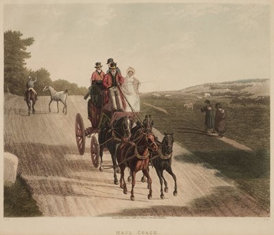 Lot 560 - Lewis (F. C.). Mail Coach, J. Watson, 1820