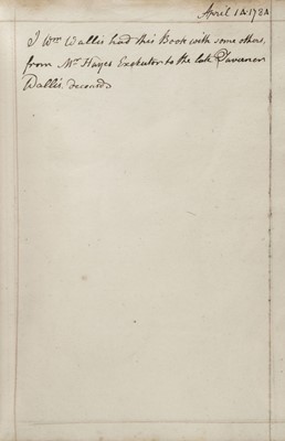 Lot 375 - Wallis (John). A Collection of letters intercepted in Cipher during the late warres in England, 1653