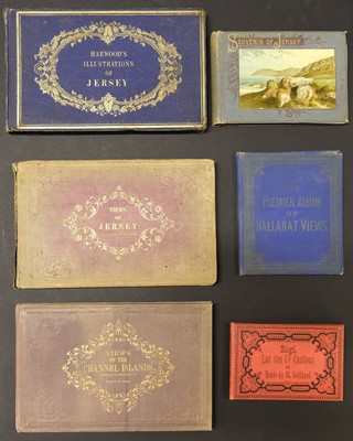 Lot 128 - Channel Islands - Viewbooks. Four viewbooks of the Channel Islands, circa 1850s-60s