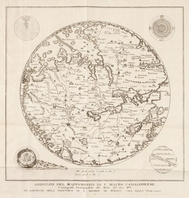 Lot 1 - Ancient World. Anonymous, Abbozzo del Mappamondo..., circa 1800
