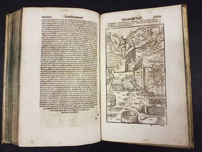 Lot 374 - Agricola (Georgius). [De re metallica, in German] Bergwerck Buch, Basel, 1621, & 2 others