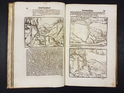 Lot 374 - Agricola (Georgius). [De re metallica, in German] Bergwerck Buch, Basel, 1621, & 2 others