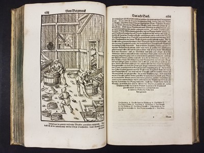 Lot 374 - Agricola (Georgius). [De re metallica, in German] Bergwerck Buch, Basel, 1621, & 2 others