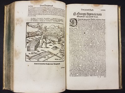 Lot 374 - Agricola (Georgius). [De re metallica, in German] Bergwerck Buch, Basel, 1621, & 2 others