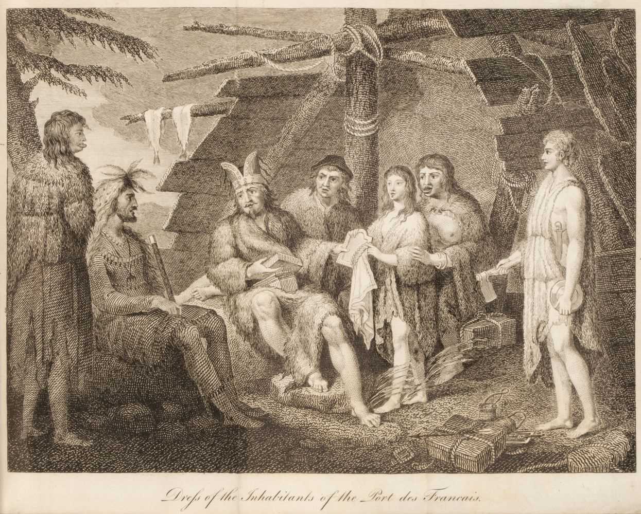 Lot 94 - La Pérouse (J. F. G. de). A Voyage Round the World, 1st edition in English, 1798