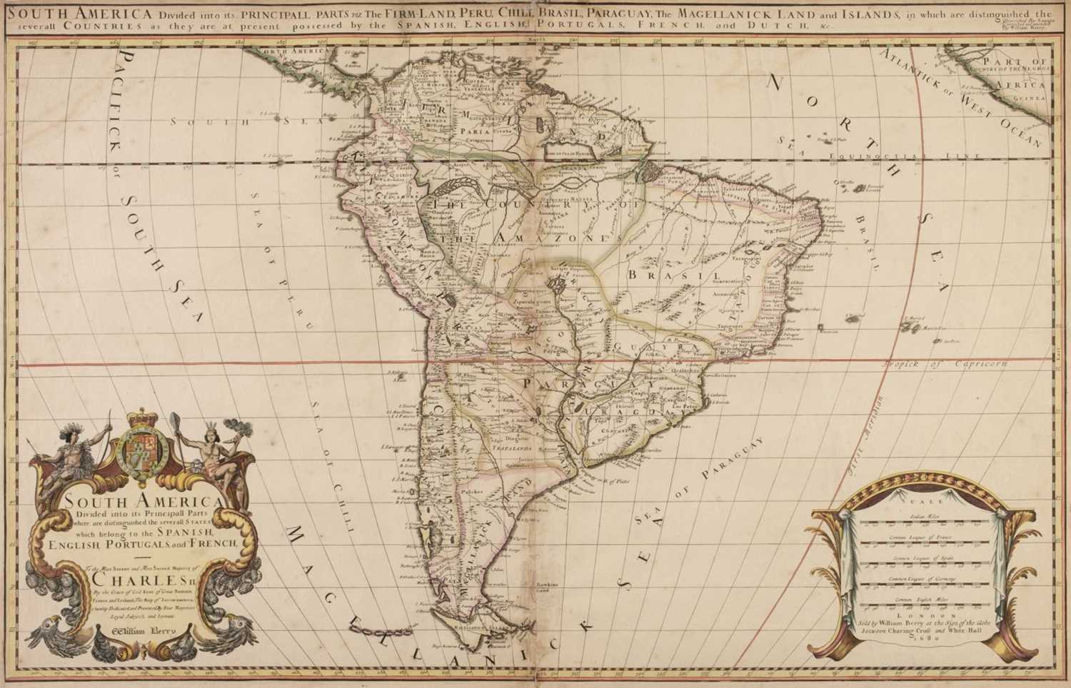 Lot 3 - Berry (William). Composite atlas, 1680-8