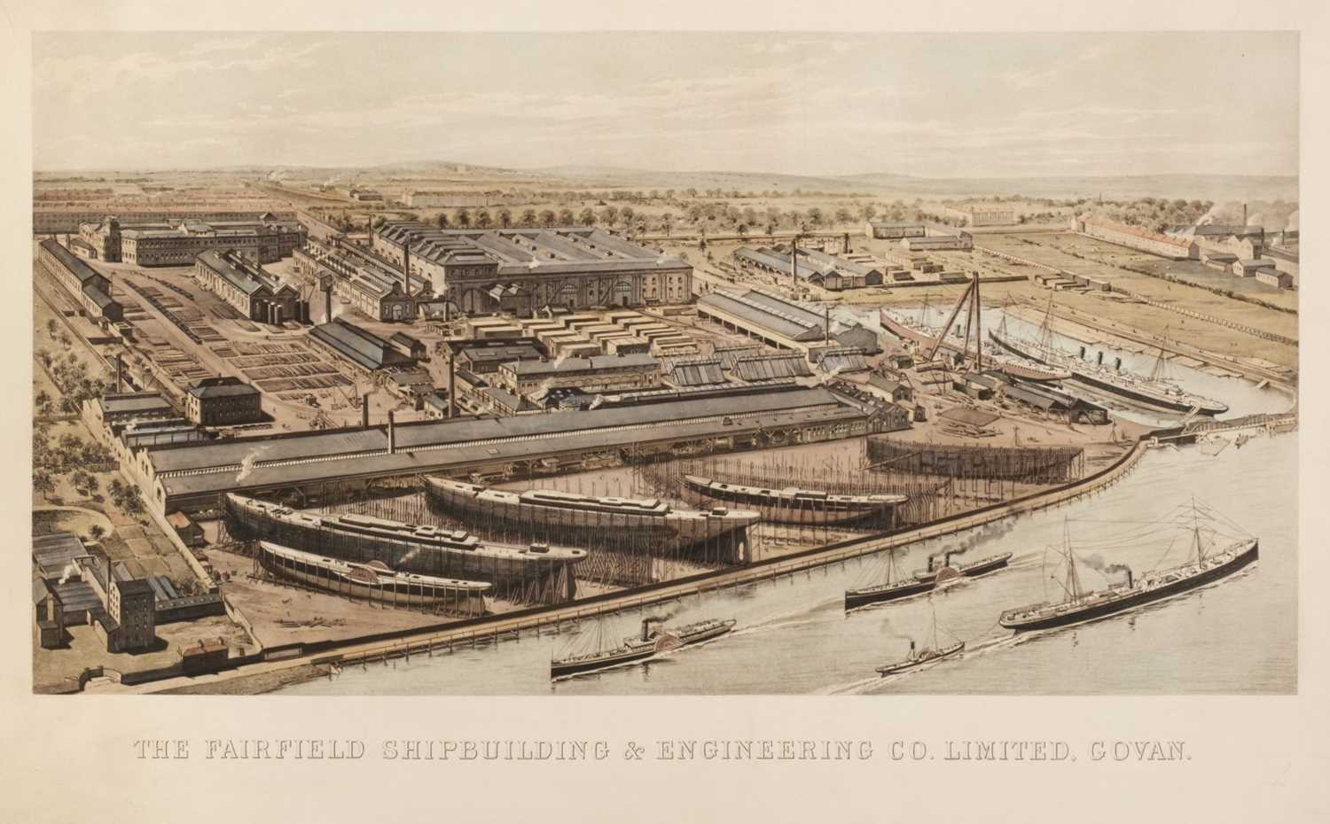 Lot 203 - Glasgow. The Fairfield Shipbuilding & Engineering Co. Limited, Govan, circa 1900