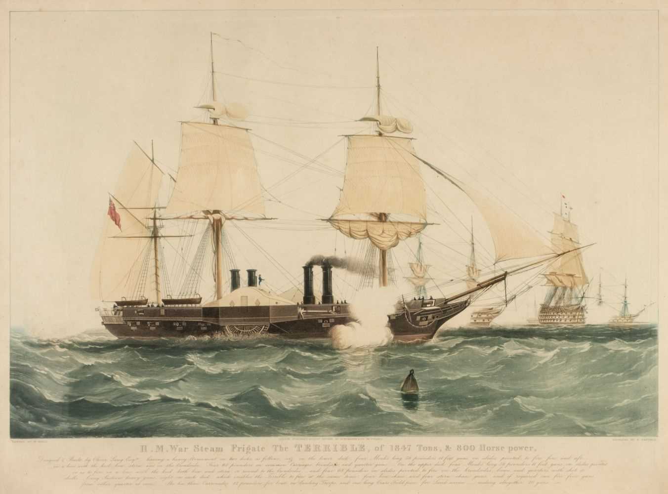 Lot 228 - Papprill (Henry). H.M. War Steam Frigate the