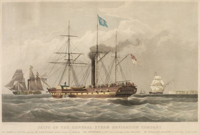 Lot 191 - Duncan (E.). Ships of the General Steam Navigation Company, 1841