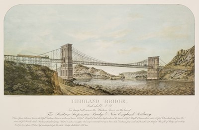 Lot 542 - Ahrens (L.W., printers). Highland Bridge, Peekskill, N.Y., circa 1900