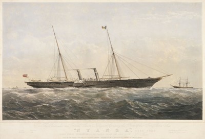 Lot 195 - Dutton (T. C.). Nyanza, 2082 Tons, 1865