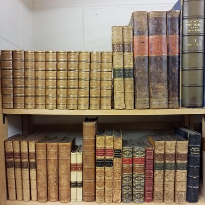 Lot 417 - Antiquarian. A large collection of mostly 19th century literature