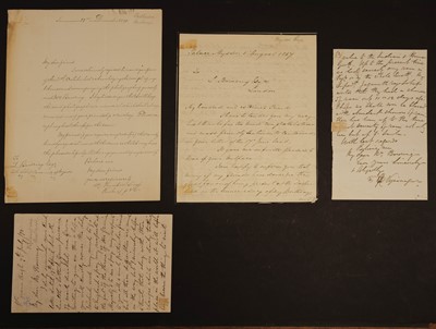 Lot 84 - India. Collection of letters to L. B. Bowring, commissioner of Mysore, 1867-1906