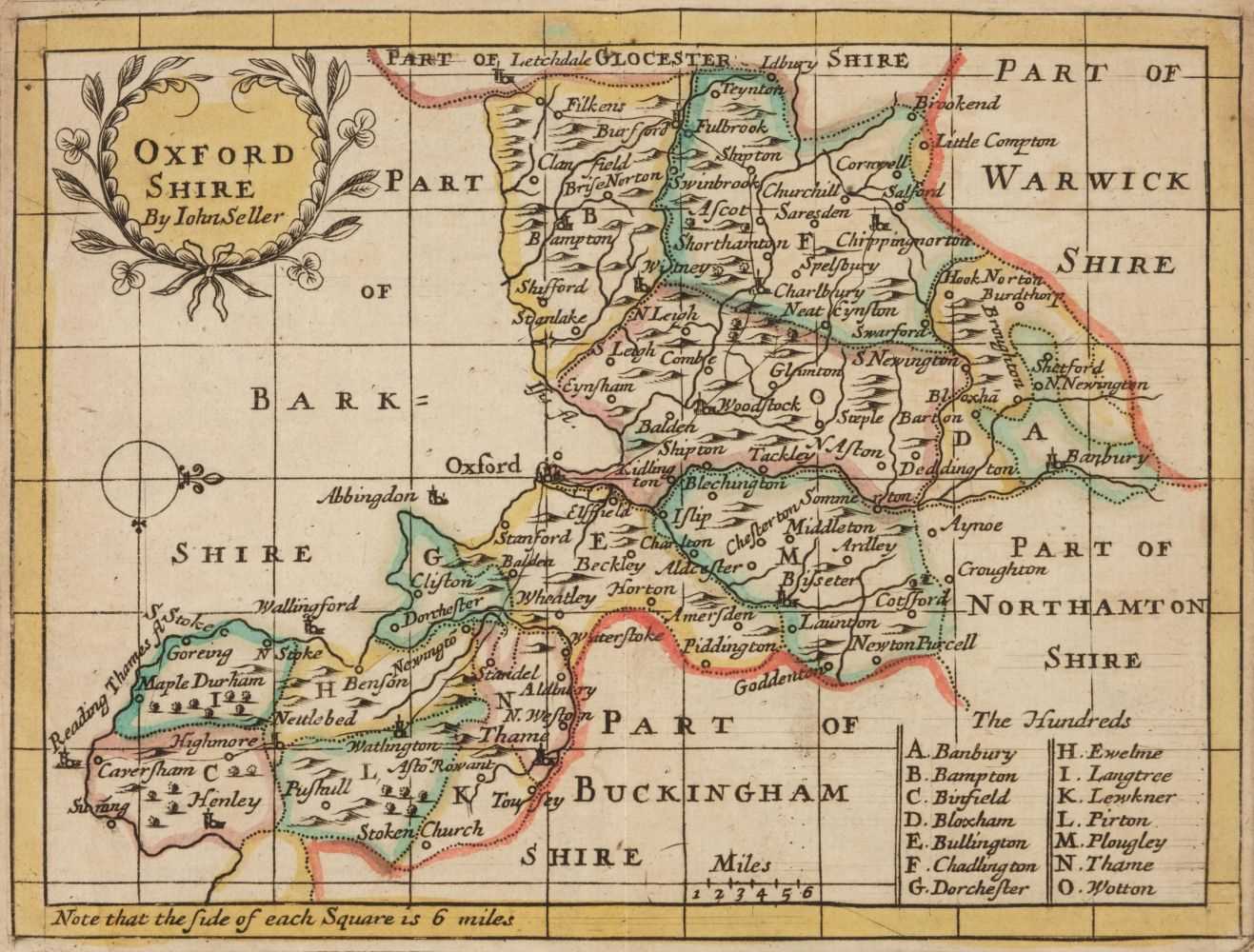 Lot 48 - Seller (John). The History of England, 1st edition, 1696, with 42 maps