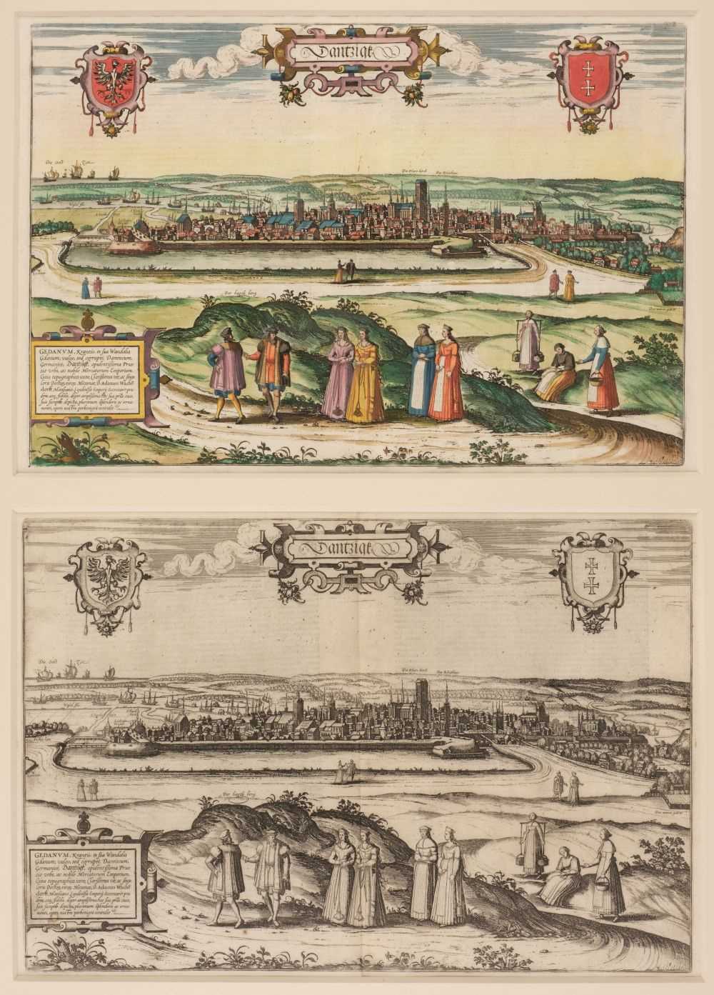Lot 18 - Gdansk/Danzig. Braun (Georg & Hogenberg Franz), Dantzigt, Cologne, circa 1580