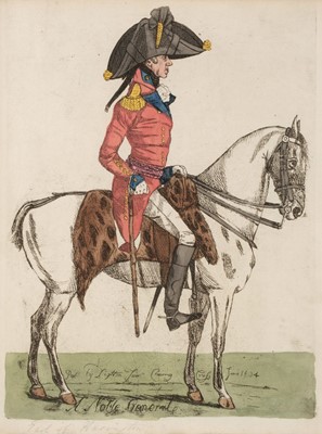 Lot 502 - Dighton (Robert, 1752-1814). Album of 78 hand-coloured caricatures, 1792-1812